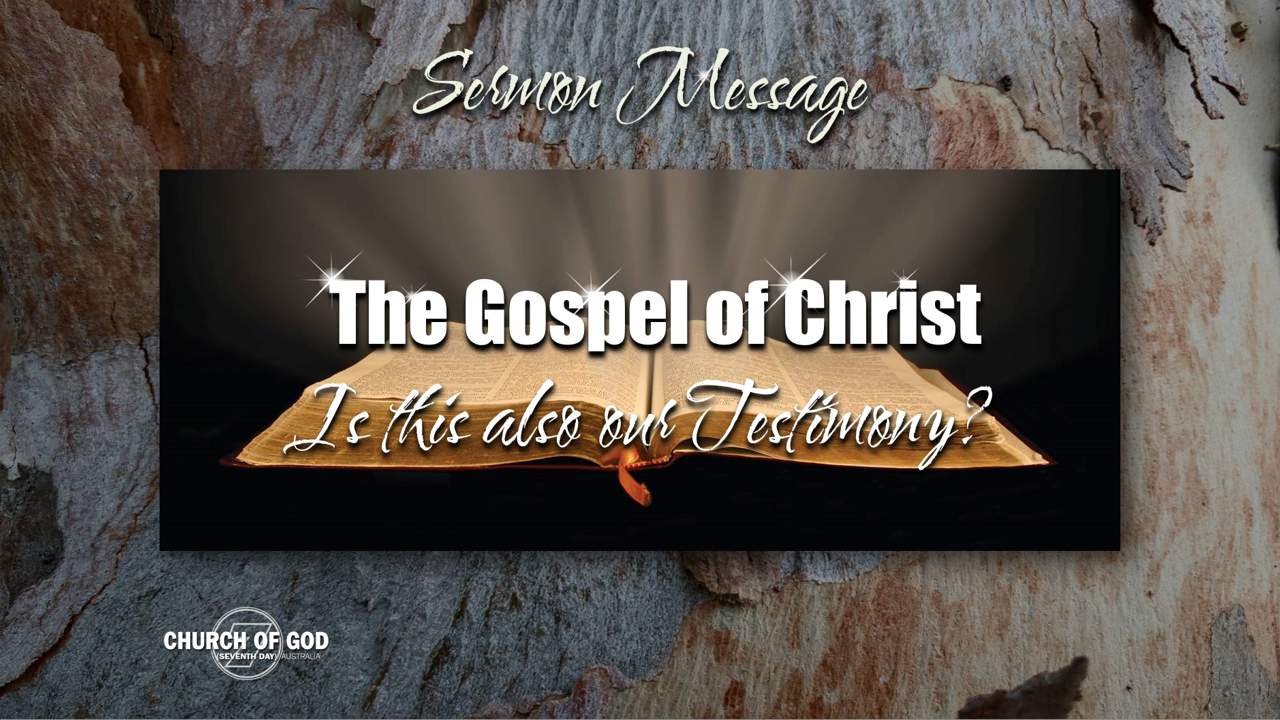 The Gospel of Christ