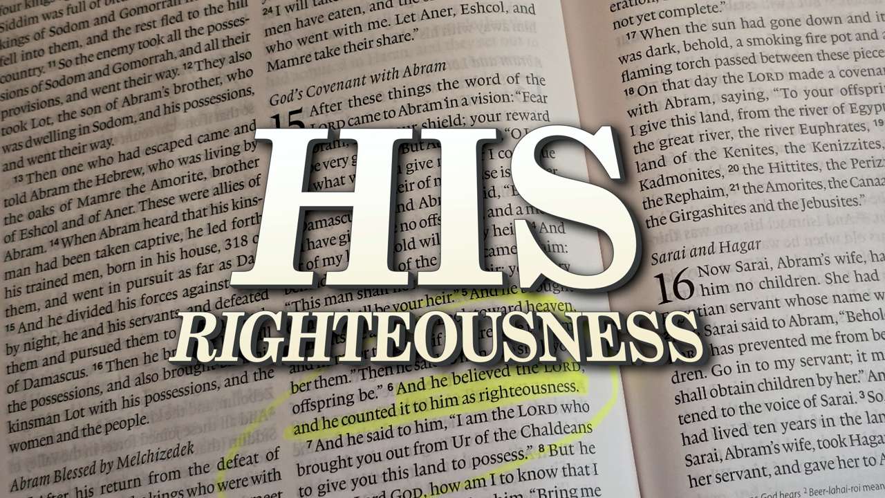 His Righteousness