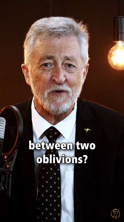A blip of consciousness between two oblivions?