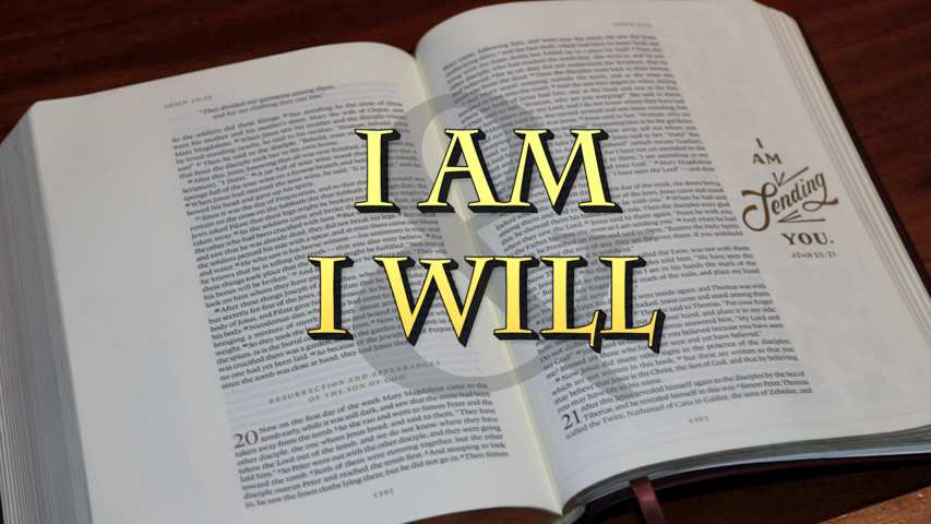 I AM and I WILL